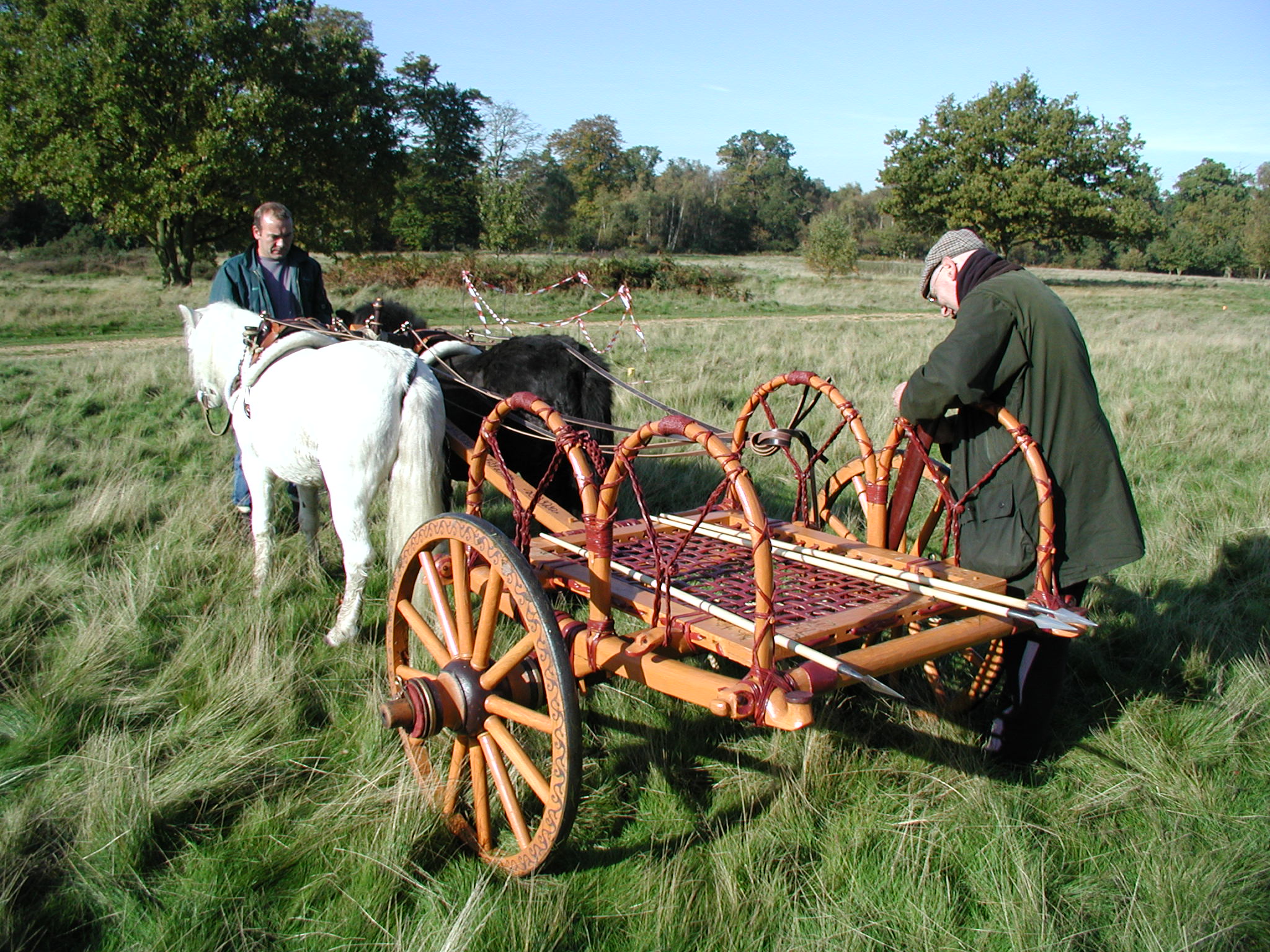 British Chariot rear view